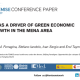 Papier de Conférence 5: Les TIC comme Moteur de la Croissance Economique Verte dans la Region MENA